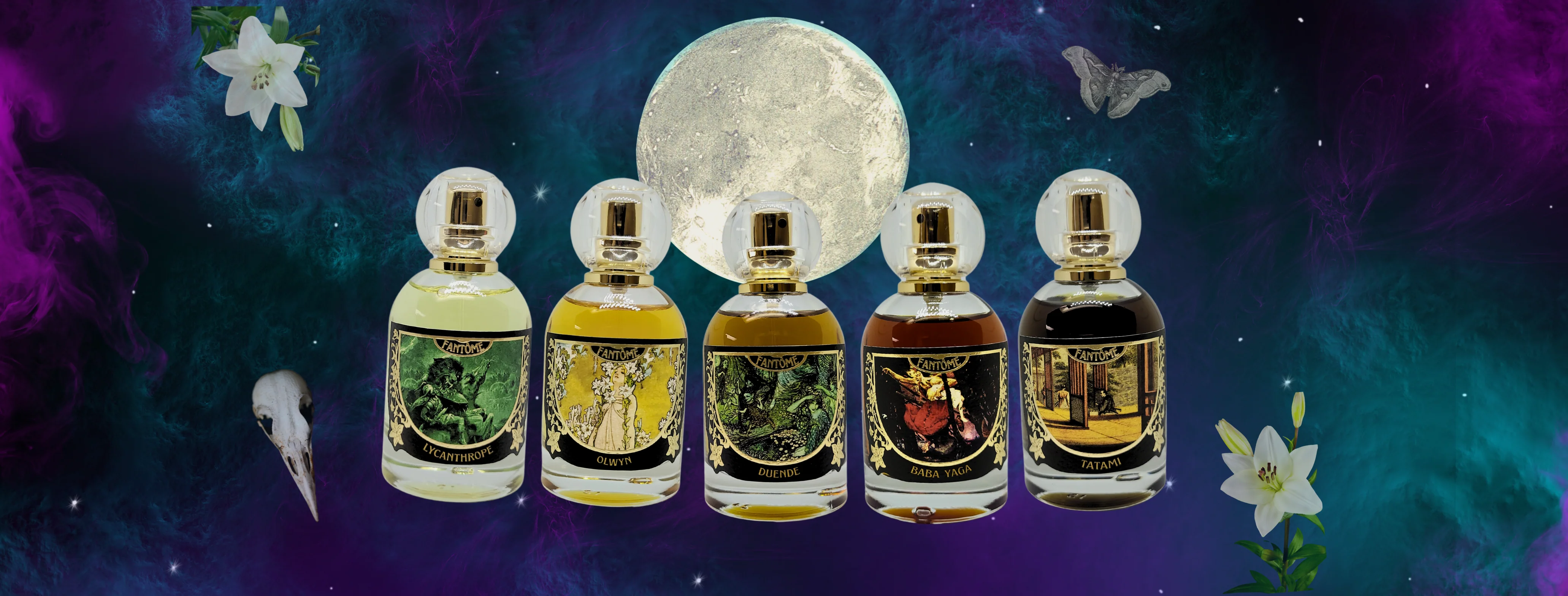 Hauntingly Beautiful Handcrafted Fragrances